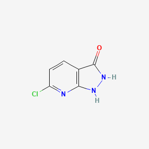 6-Chloro-1H-pyrazolo[3,4-b]pyridin-3(2H)-one