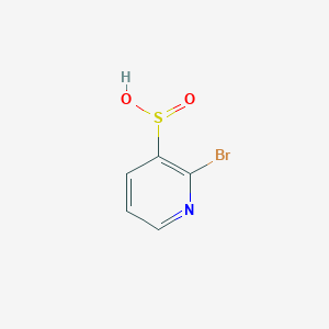 molecular formula C5H4BrNO2S B12961795 2-Bromopyridine-3-sulfinic acid 