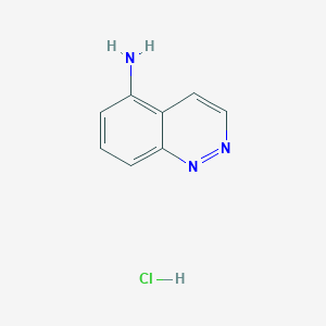 Cinnolin-5-amine hydrochloride