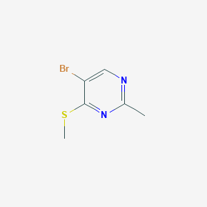 5-Bromo-2-methyl-4-(methylthio)pyrimidine