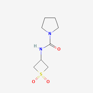 N-(1,1-Dioxidothietan-3-yl)pyrrolidine-1-carboxamide