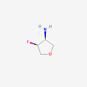 (3S,4S)-4-Fluorotetrahydrofuran-3-amine