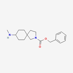 Benzyl 8-(methylamino)-2-azaspiro[4.5]decane-2-carboxylate