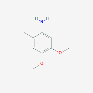 B1296199 4,5-Dimethoxy-2-methylaniline CAS No. 41864-45-3