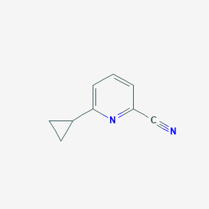 6-Cyclopropylpicolinonitrile