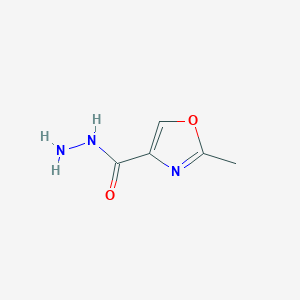molecular formula C5H7N3O2 B1296204 2-甲基噁唑-4-甲酰肼 CAS No. 500341-65-1