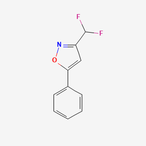 3-(Difluoromethyl)-5-phenylisoxazole