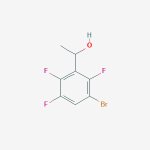 1-(3-Bromo-2,5,6-trifluorophenyl)ethanol