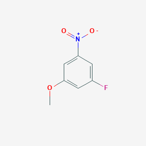 molecular formula C7H6FNO3 B1296213 1-氟-3-甲氧基-5-硝基苯 CAS No. 7087-60-7
