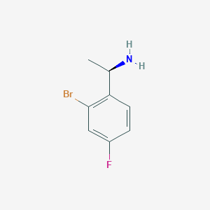 (R)-1-(2-bromo-4-fluorophenyl)ethan-1-amine