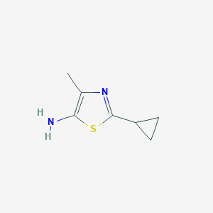 2-Cyclopropyl-4-methylthiazol-5-amine