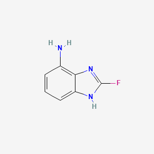 2-Fluoro-1H-benzo[d]imidazol-7-amine