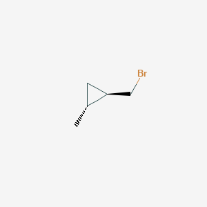 molecular formula C5H9Br B12962164 (1R,2R)-1-(bromomethyl)-2-methylcyclopropane CAS No. 1644345-87-8