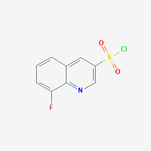 8-Fluoroquinoline-3-sulfonyl chloride