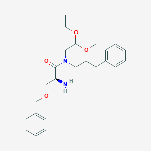 (S)-2-Amino-3-(benzyloxy)-N-(2,2-diethoxyethyl)-N-(3-phenylpropyl)propanamide