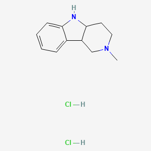 B1296230 2-Methyl-2,3,4,4a,5,9b-hexahydro-1h-pyrido[4,3-b]indole dihydrochloride CAS No. 40431-54-7