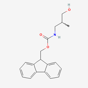 (9H-Fluoren-9-yl)methyl (R)-(3-hydroxy-2-methylpropyl)carbamate