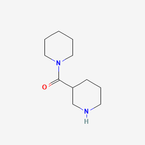 B1296231 Piperidin-1-yl(piperidin-3-yl)methanone CAS No. 40576-21-4
