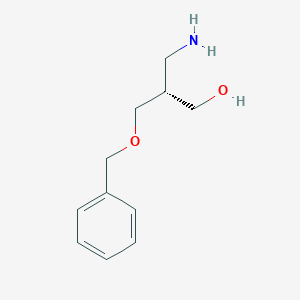 (R)-3-amino-2-((benzyloxy)methyl)propan-1-ol