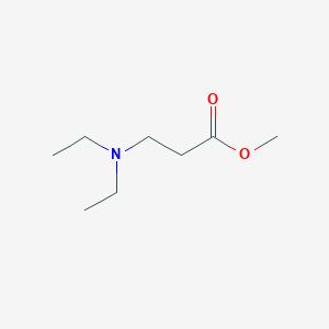 molecular formula C8H17NO2 B1296233 3-(二乙氨基)丙酸甲酯 CAS No. 5351-01-9