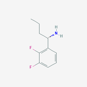 (S)-1-(2,3-Difluorophenyl)butan-1-amine