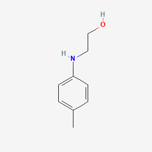 B1296238 2-[(4-Methylphenyl)amino]ethanol CAS No. 2933-74-6