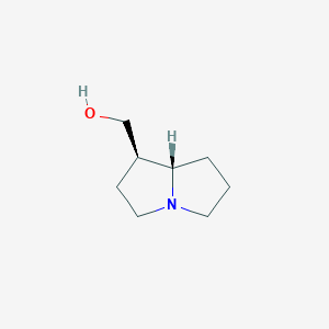 molecular formula C8H15NO B129624 Trachelanthamidine CAS No. 526-64-7