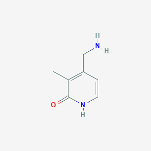 4-(Aminomethyl)-3-methylpyridin-2(1H)-one