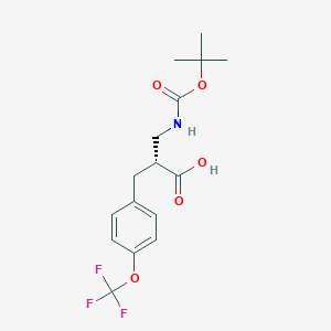 (R)-3-((tert-Butoxycarbonyl)amino)-2-(4-(trifluoromethoxy)benzyl)propanoic acid