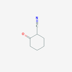 molecular formula C7H9NO B1296243 2-氧代环己烷甲腈 CAS No. 4513-77-3