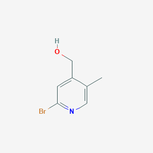 molecular formula C7H8BrNO B12962444 (2-Bromo-5-methylpyridin-4-yl)methanol 