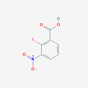 molecular formula C7H4INO4 B1296246 2-碘-3-硝基苯甲酸 CAS No. 5398-69-6