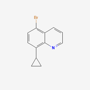 5-Bromo-8-cyclopropylquinoline