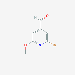 2-Bromo-6-methoxyisonicotinaldehyde