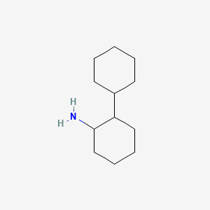 molecular formula C12H23N B1296254 2-氨基双环己基 CAS No. 6283-14-3