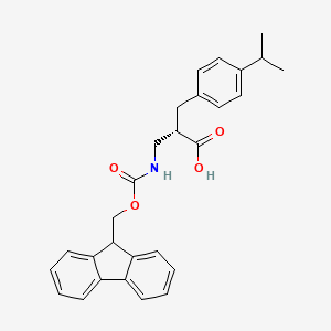 (S)-3-((((9H-Fluoren-9-yl)methoxy)carbonyl)amino)-2-(4-isopropylbenzyl)propanoic acid