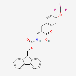 (S)-3-((((9H-Fluoren-9-yl)methoxy)carbonyl)amino)-2-(4-(trifluoromethoxy)benzyl)propanoic acid