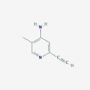 2-Ethynyl-5-methylpyridin-4-amine