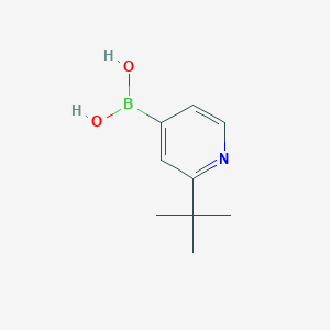 molecular formula C9H14BNO2 B12962660 (2-(tert-Butyl)pyridin-4-yl)boronic acid 