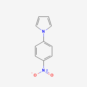B1296268 1-(4-Nitrophenyl)-1H-pyrrole CAS No. 4533-42-0