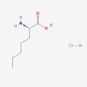 (S)-2-Aminoheptanoic acid hydrochloride