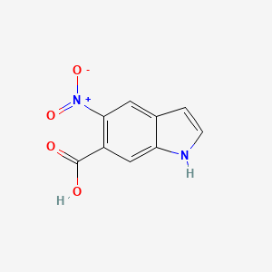 5-nitro-1H-indole-6-carboxylic acid