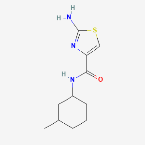 2-Amino-N-(3-methylcyclohexyl)thiazole-4-carboxamide