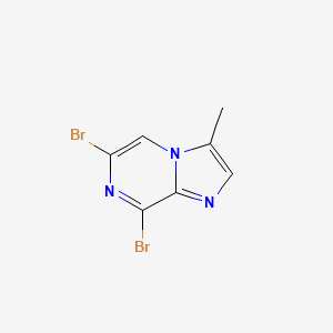 6,8-Dibromo-3-methylimidazo[1,2-a]pyrazine