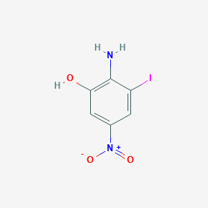 2-Amino-3-iodo-5-nitrophenol