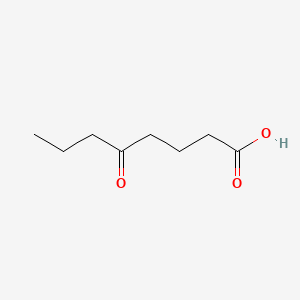 molecular formula C8H14O3 B1296286 5-氧代辛酸 CAS No. 3637-14-7