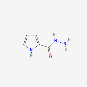 molecular formula C5H7N3O B1296291 1h-吡咯-2-甲酰肼 CAS No. 50269-95-9