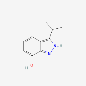 3-Isopropyl-2H-indazol-7-ol