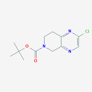 tert-Butyl 2-chloro-7,8-dihydropyrido[3,4-b]pyrazine-6(5H)-carboxylate