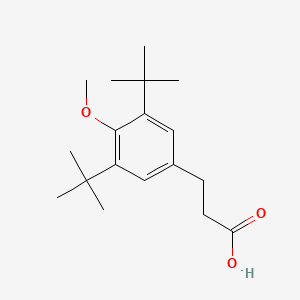 3-(3,5-Di-tert-butyl-4-methoxyphenyl)propanoic acid